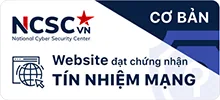 Website đạt chứng nhận Tín nhiệm mạng