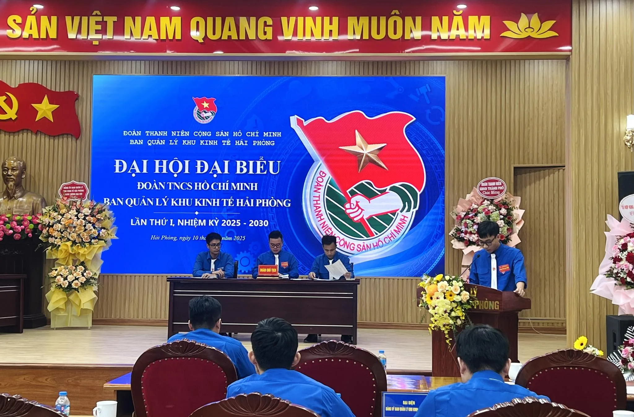 Đại hội Đại biểu Đoàn Thanh niên Cộng sản Hồ Chí Minh Khu kinh tế Hải Phòng lần thứ I, nhiệm kỳ 2025-2030