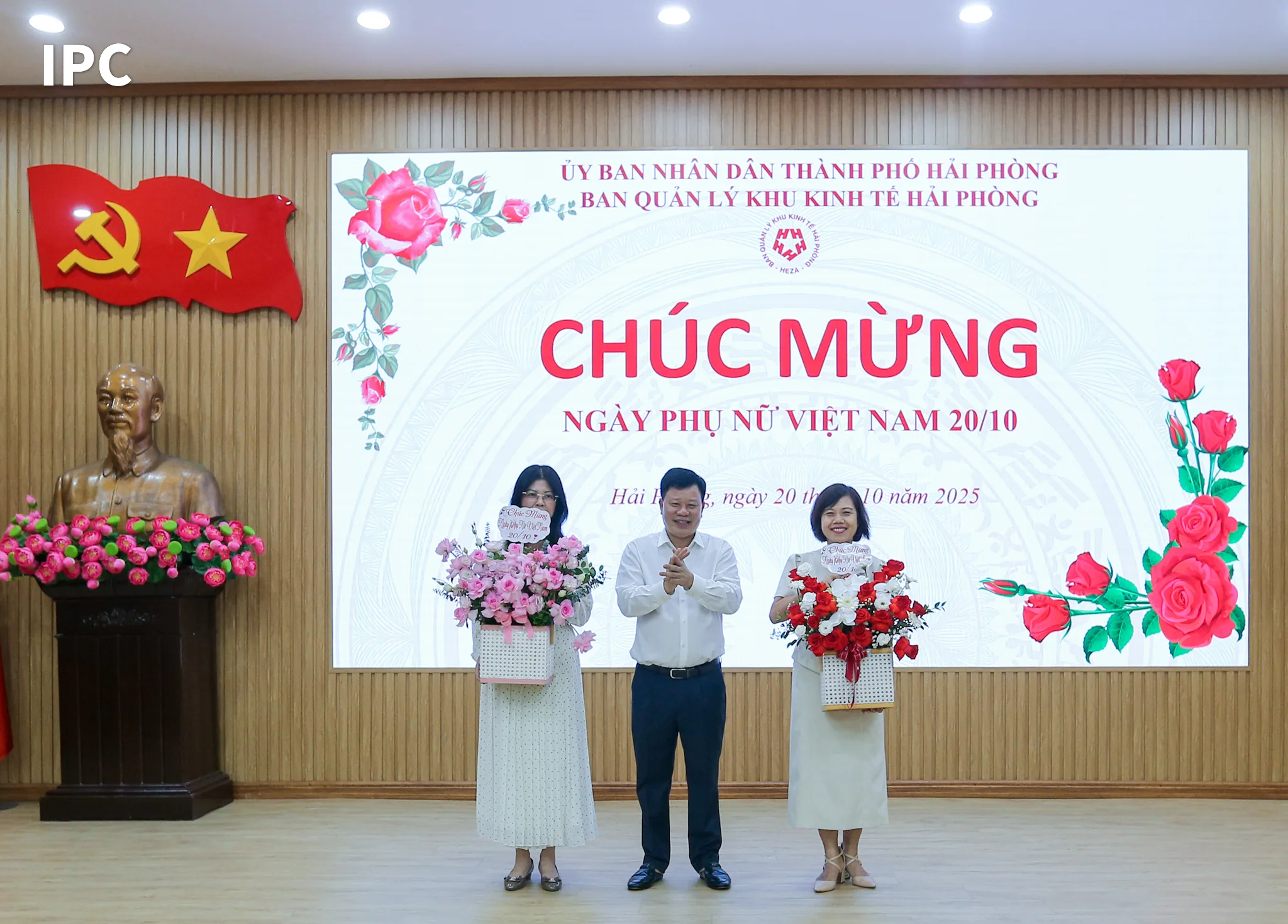 Chúc mừng Ngày Phụ nữ Việt Nam 20/10 – Ban Quản lý Khu kinh tế Hải Phòng