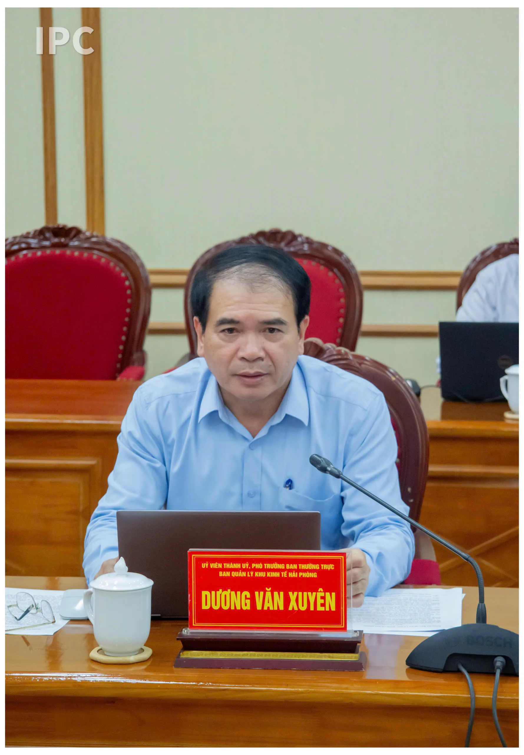 Đồng chí Dương Văn Xuyên phát biểu chỉ đạo tại hội nghị